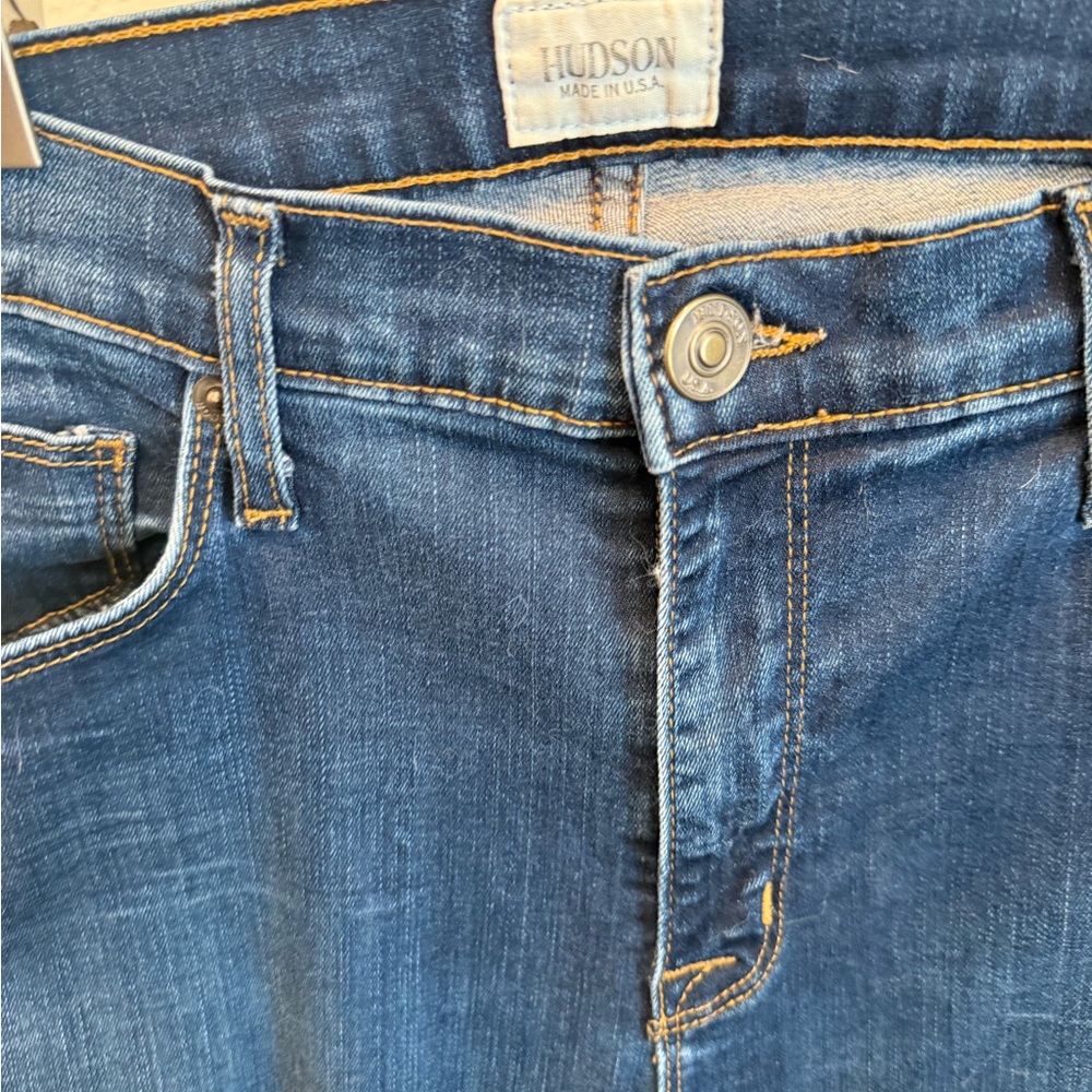Hudson Jeans Women's Blue Skinny Jeans - Picture 5 of 14